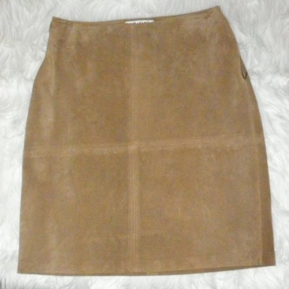Nine & Co. Dresses & Skirts - NWOT Super soft A-Line Suede Skirt from Nine & CO